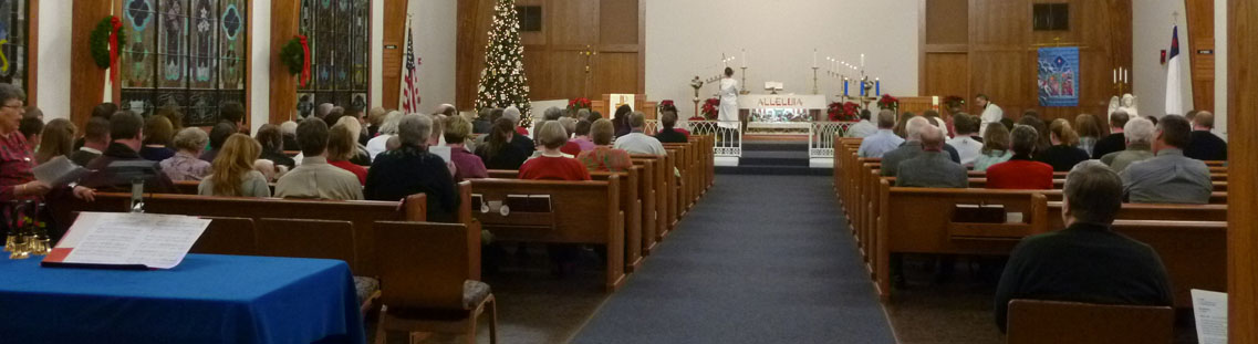 Immanuel Lutheran Church Banner